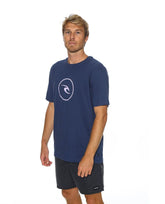 CIRCLE CORP ICON TEE - Rip Curl